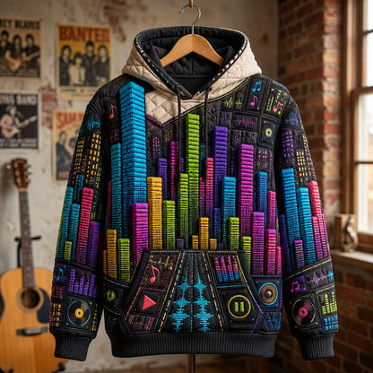 Neon City Beats Hoodie GFTOHNL3012