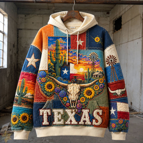 Texas Western Sunset Hoodie GFTOHNL3016