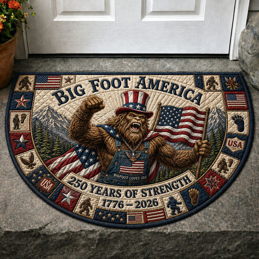 Bigfoot America Quilted Welcome Mat GFTOHNL302
