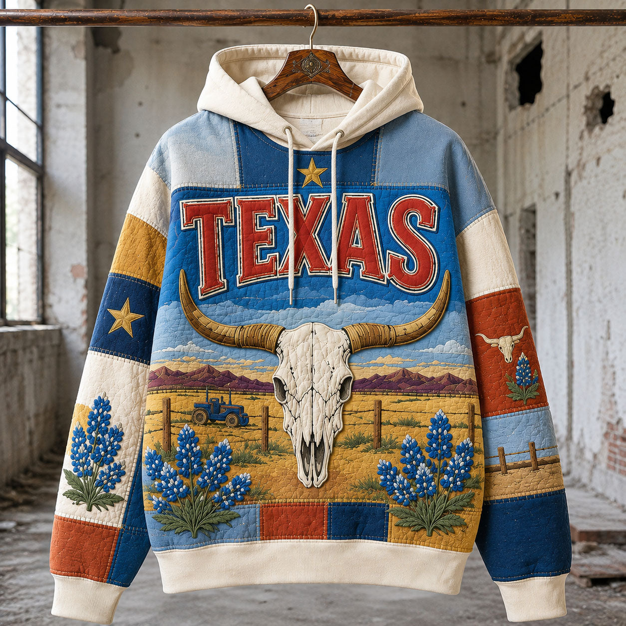 Texas Longhorn Country Hoodie GFTOHNL3020