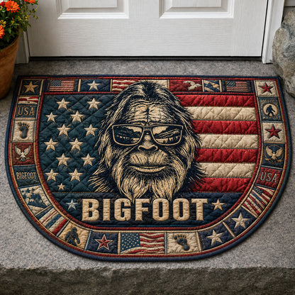Freedom Sasquatch Quilted Welcome Mat GFTOHNL303