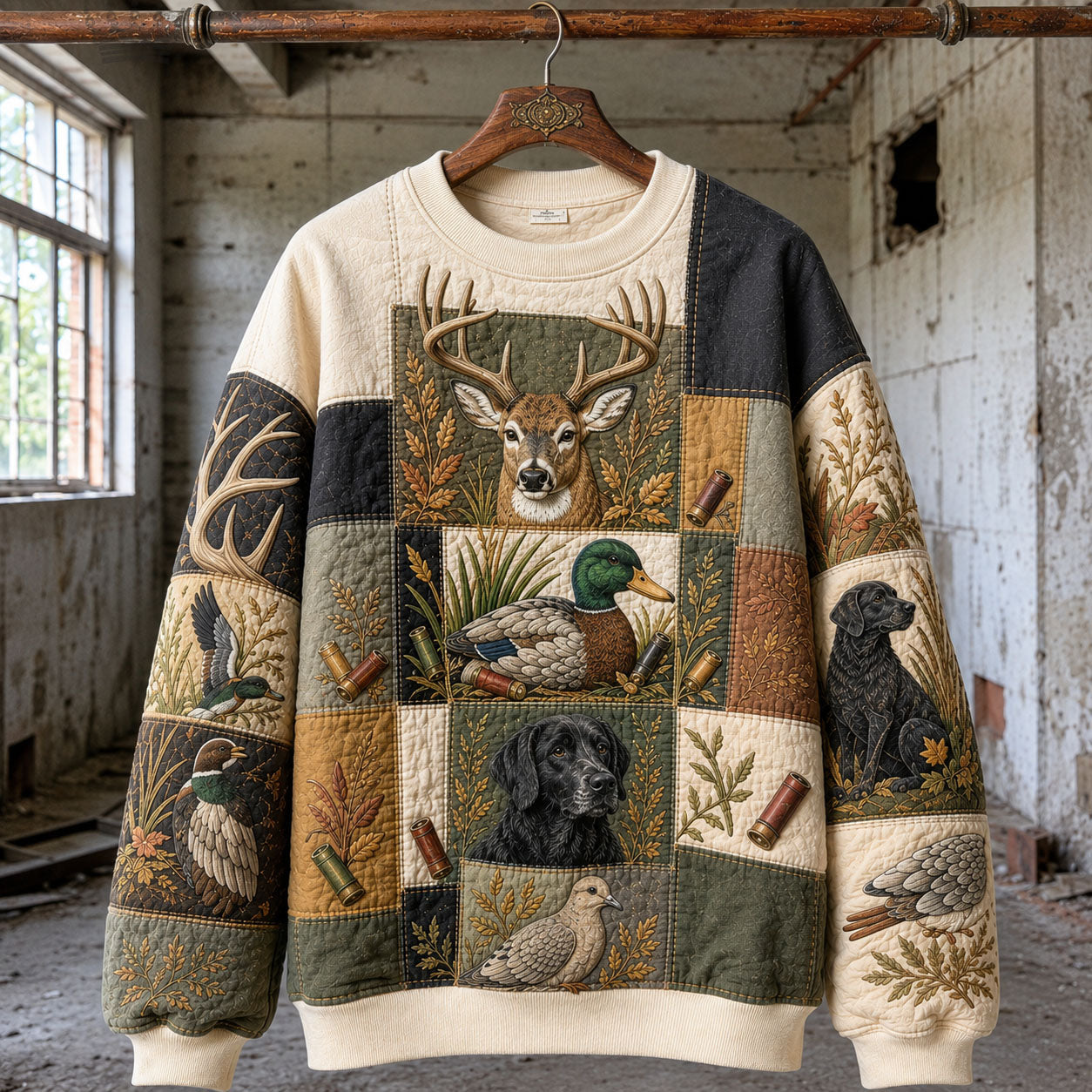 Hunting Wildlife Heritage Sweat Shirt GFTOHNL3051
