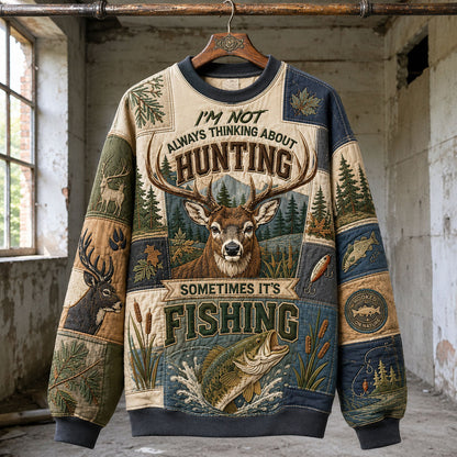 Hunting And Fishing Life Sweat Shirt GFTOHNL3052