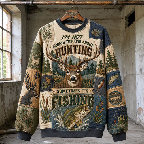 Hunting And Fishing Life Sweat Shirt GFTOHNL3052