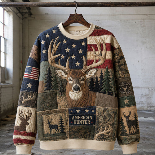 American Deer Hunter Sweat Shirt GFTOHNL3053