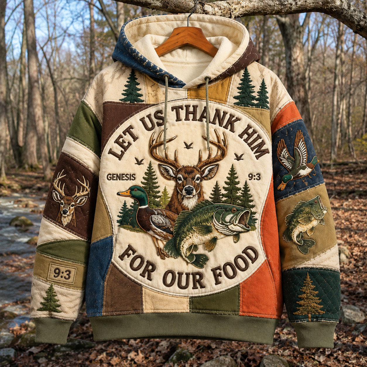 God Provides Outdoors Hoodie GFTOHNL3057