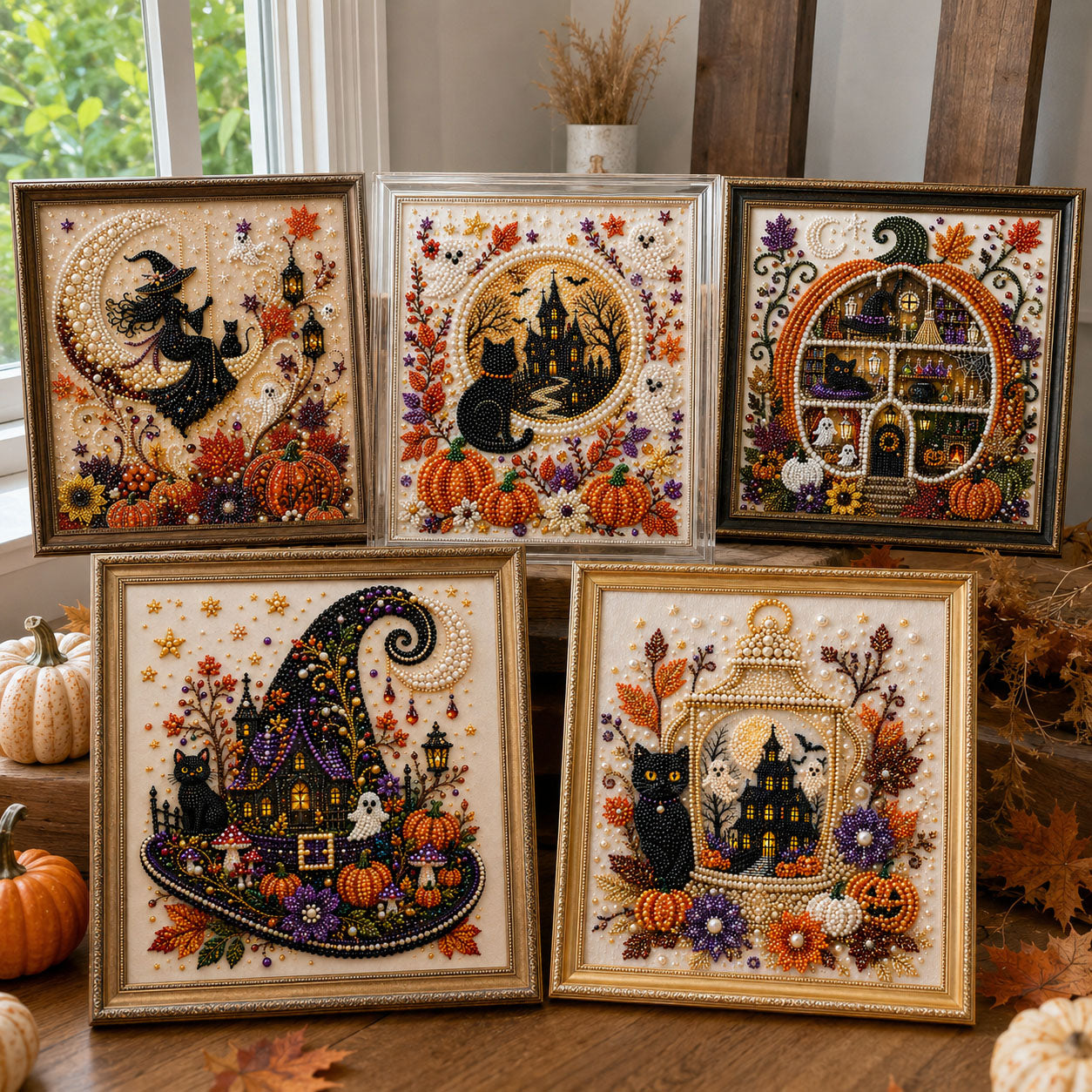 🔥 EARLY HALLOWEEN SALE 49% OFF - Halloween Magic DIY Diamond Pearl Art Kit