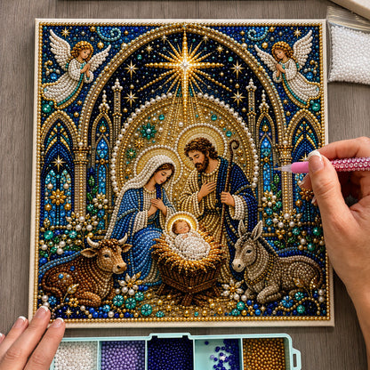 🔥 EARLY CHRISTMAS SALE 49% OFF - Holy Nativity DIY Diamond Pearl Art Kit