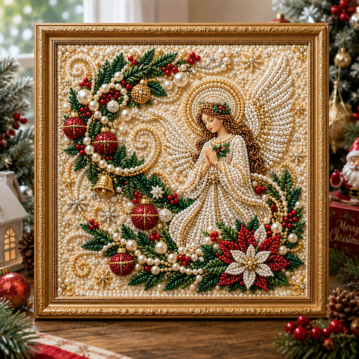 🔥 EARLY CHRISTMAS SALE 49% OFF - Merry Christmas DIY Diamond Pearl Art Kit