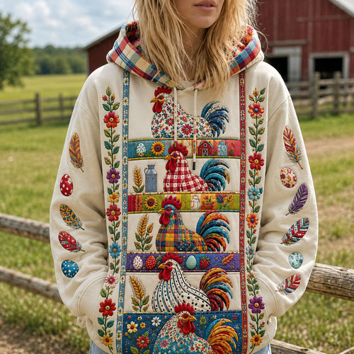 Colorful Rooster Collection Hoodie GFTOHNL3140