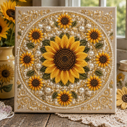 🔥 EARLY CHRISTMAS SALE 49% OFF - Sunflower Blessings DIY Diamond Pearl Art Kit GFTOHNL3143