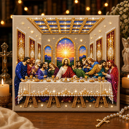 🔥 EARLY CHRISTMAS SALE 49% OFF - Life Of Jesus DIY Diamond Pearl Art Kit GFTOHNL3153