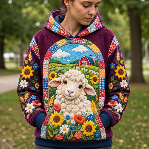 Sheep Farm Garden Hoodie GFTOHNL3164
