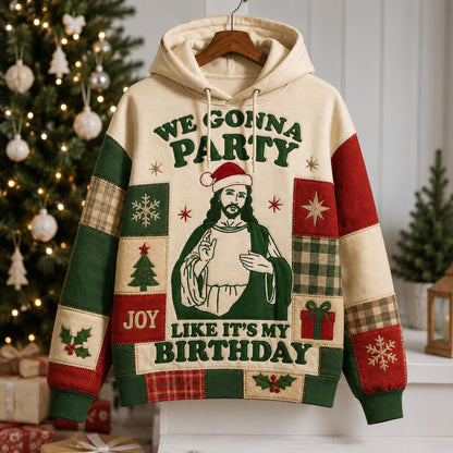 Christmas Birthday Party Hoodie GFTOHNL3284
