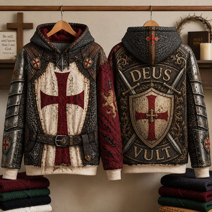 Deus Vult Crusader Hoodie GFTOHNL3324