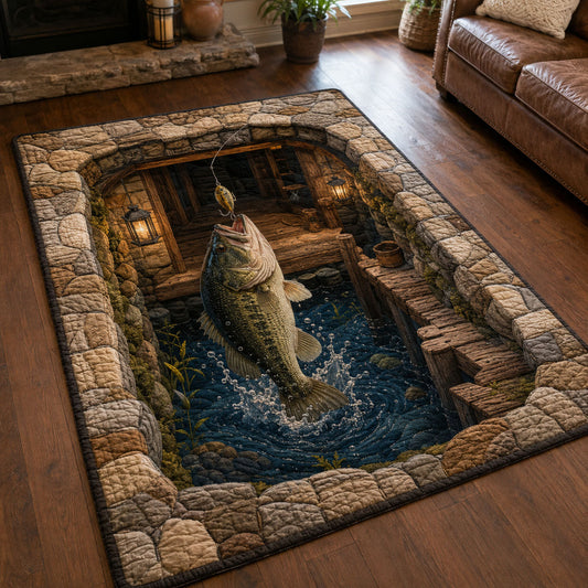 Lantern Pier Bass Jump Area Rug GFTOHNL333