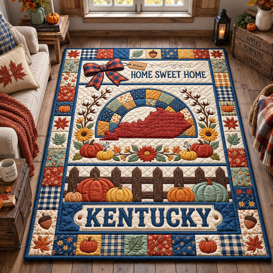 Kentucky Home Sweet Home Area Rug GFTOHNL3571