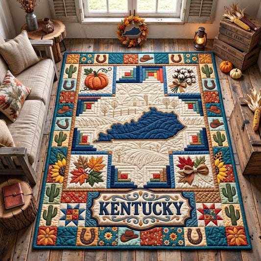 Kentucky Rustic Harvest Area Rug GFTOHNL3573