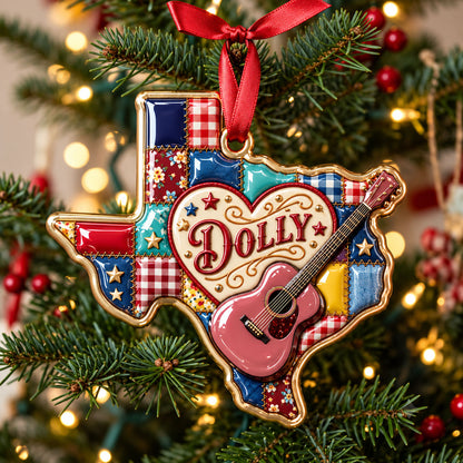 Country Music Christmas Christmas Mica Ornament GFTOHNL3604