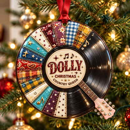 Country Music Christmas Christmas Mica Ornament GFTOHNL3604