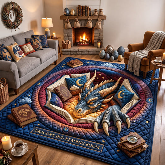 Dragon Reading Den Area Rug GFTOHNL3630