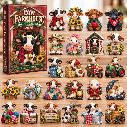 Country Cow Farmhouse Advent Calendar 2026 GFTOHNL3663