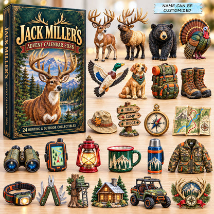 Outdoor Hunting Expedition Advent Calendar 2026 QTCUZ GFTOHNL3670