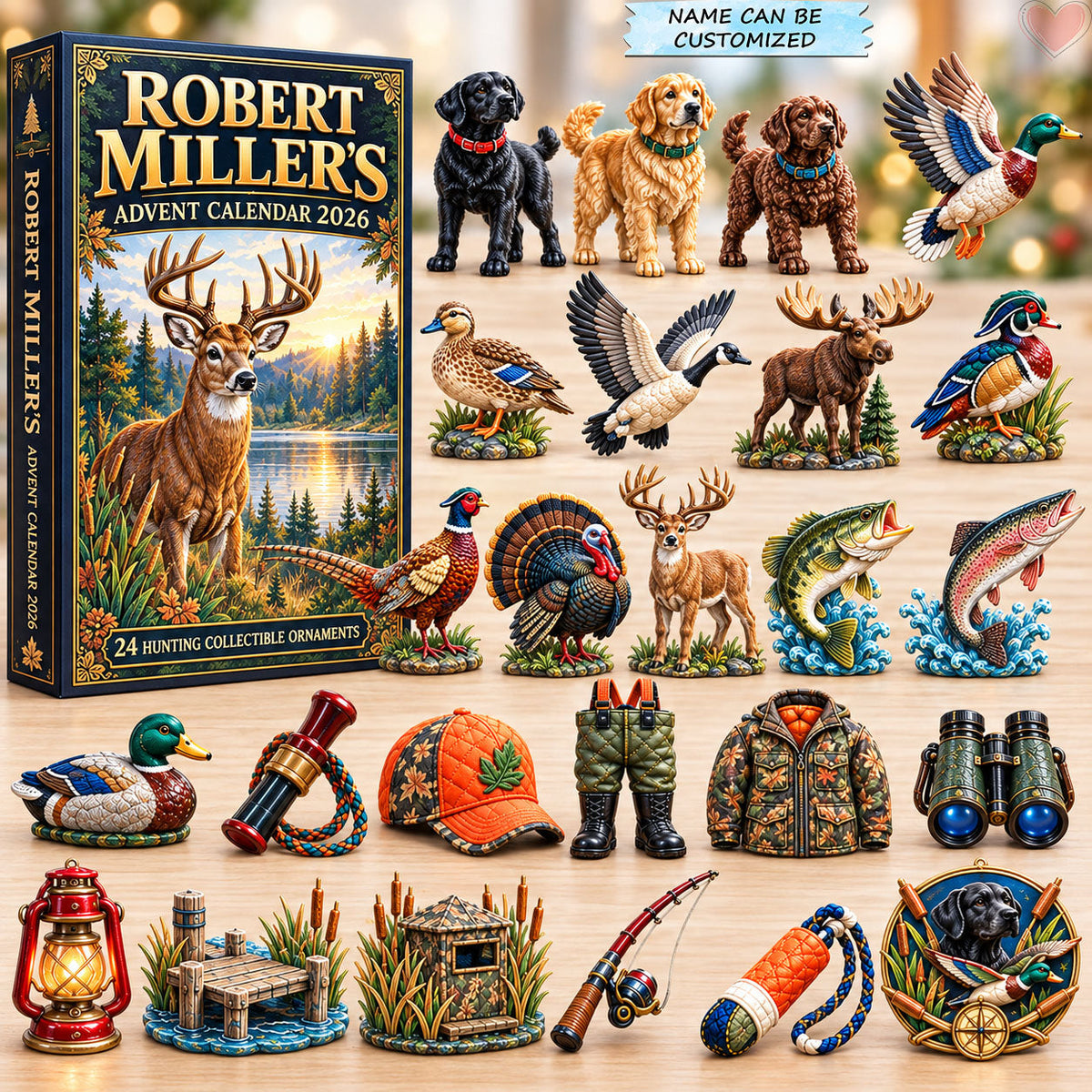 Hunting Dog And Waterfowl Advent Calendar 2026 QTCUZ GFTOHNL3672