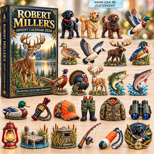 Hunting Dog And Waterfowl Advent Calendar 2026 QTCUZ GFTOHNL3672