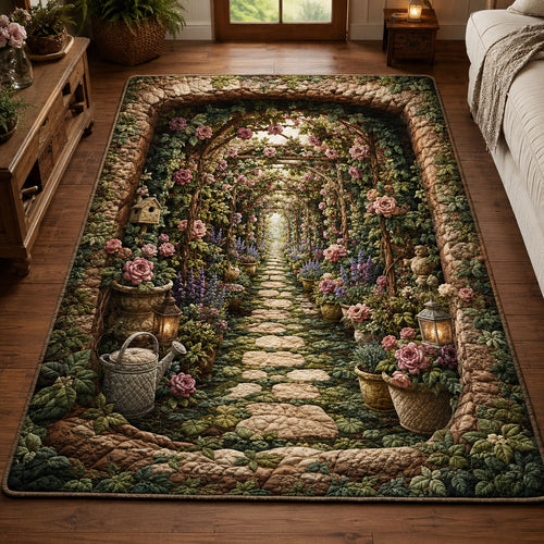 Rose Arbor Garden Area Rug GFTOHNL370