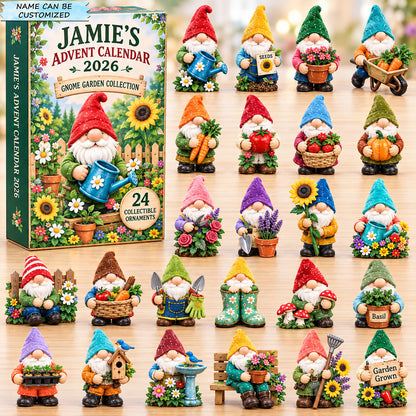 Gnome Garden Life Advent Calendar 2026 QTCUZ GFTOHNL3759
