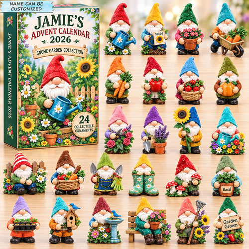 Gnome Garden Life Advent Calendar 2026 QTCUZ GFTOHNL3759