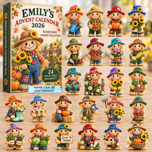 Scarecrow Garden Harvest Advent Calendar 2026 QTCUZ GFTOHNL3761