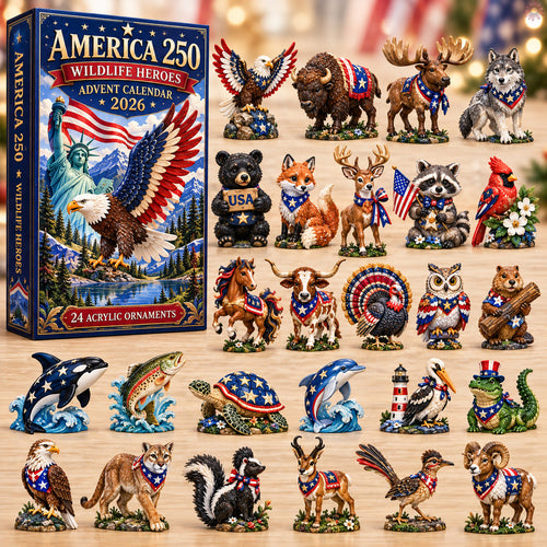 America 250 Wildlife Heroes Advent Calendar 2026 GFTOHNL3802