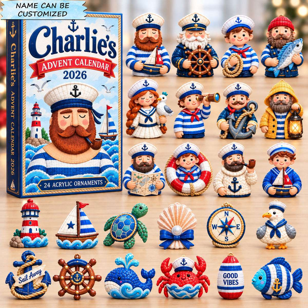 Sailor Sea Adventures Advent Calendar 2026 QTCUZ GFTOHNL3813