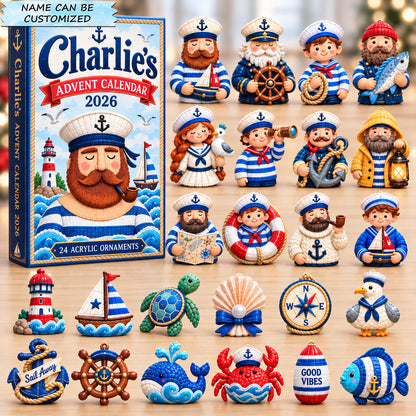 Sailor Sea Adventures Advent Calendar 2026 QTCUZ GFTOHNL3813