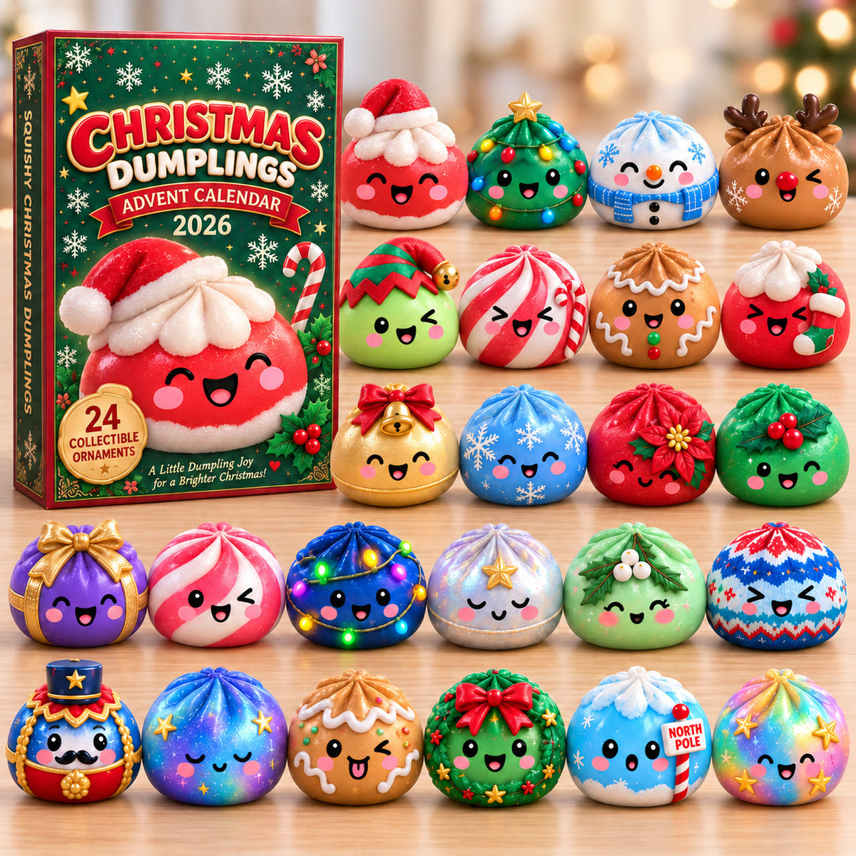 Christmas Dumpling Joy Advent Calendar 2026 GFTOHNL3847