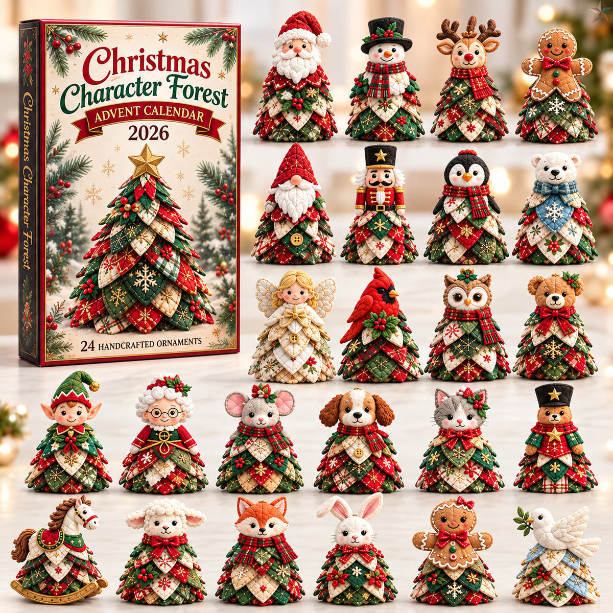 Christmas Character Forest Advent Calendar 2026 GFTOHNL3900