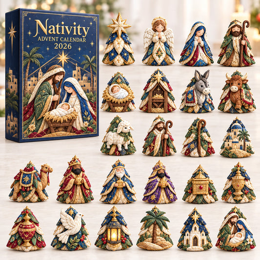 Holy Nativity Treasures Advent Calendar 2026 GFTOHNL3904
