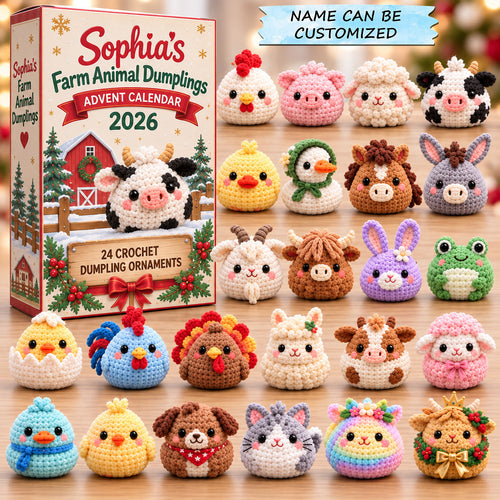 Farm Animal Friends Advent Calendar 2026 QTCUZ GFTOHNL3910
