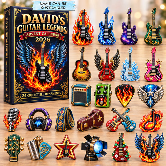 Guitar Legends Advent Calendar 2026 QTCUZ GFTOHNL3959
