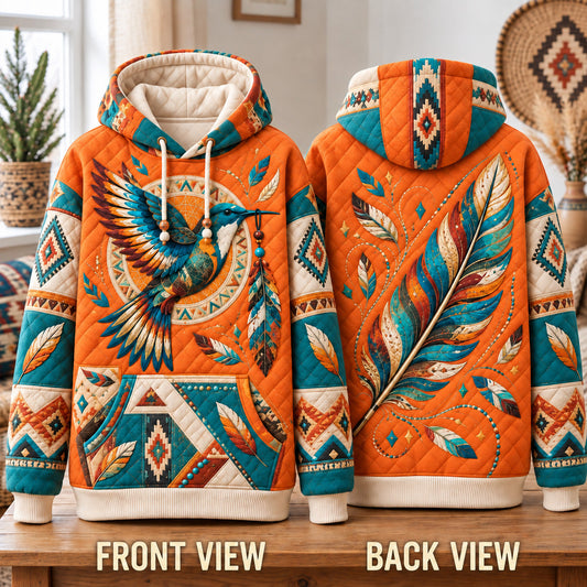 Hummingbird Feather Spirit Hoodie GFTOHNL3967