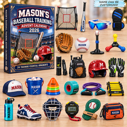 Baseball Training Gear Advent Calendar 2026 QTCUZ GFTOHNL4001