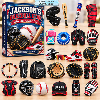 Baseball Player Essentials Advent Calendar 2026 QTCUZ GFTOHNL4002