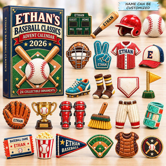 Classic Baseball Collection Advent Calendar 2026 QTCUZ GFTOHNL4003