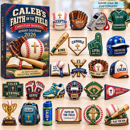 Faith And Baseball Advent Calendar 2026 QTCUZ GFTOHNL4005