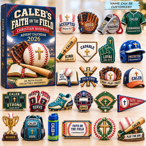 Faith And Baseball Advent Calendar 2026 QTCUZ GFTOHNL4005