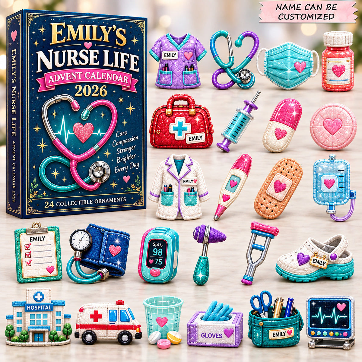 Nurse Care Essentials Advent Calendar 2026 QTCUZ GFTOHNL4006