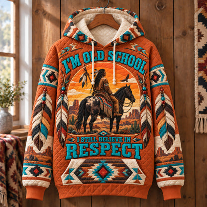 Old School Native Respect Hoodie GFTOHNL4018