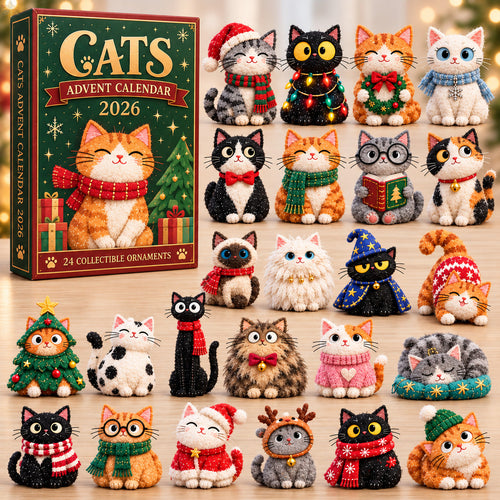 Christmas Cat Collection Advent Calendar 2026 GFTOHNL4047